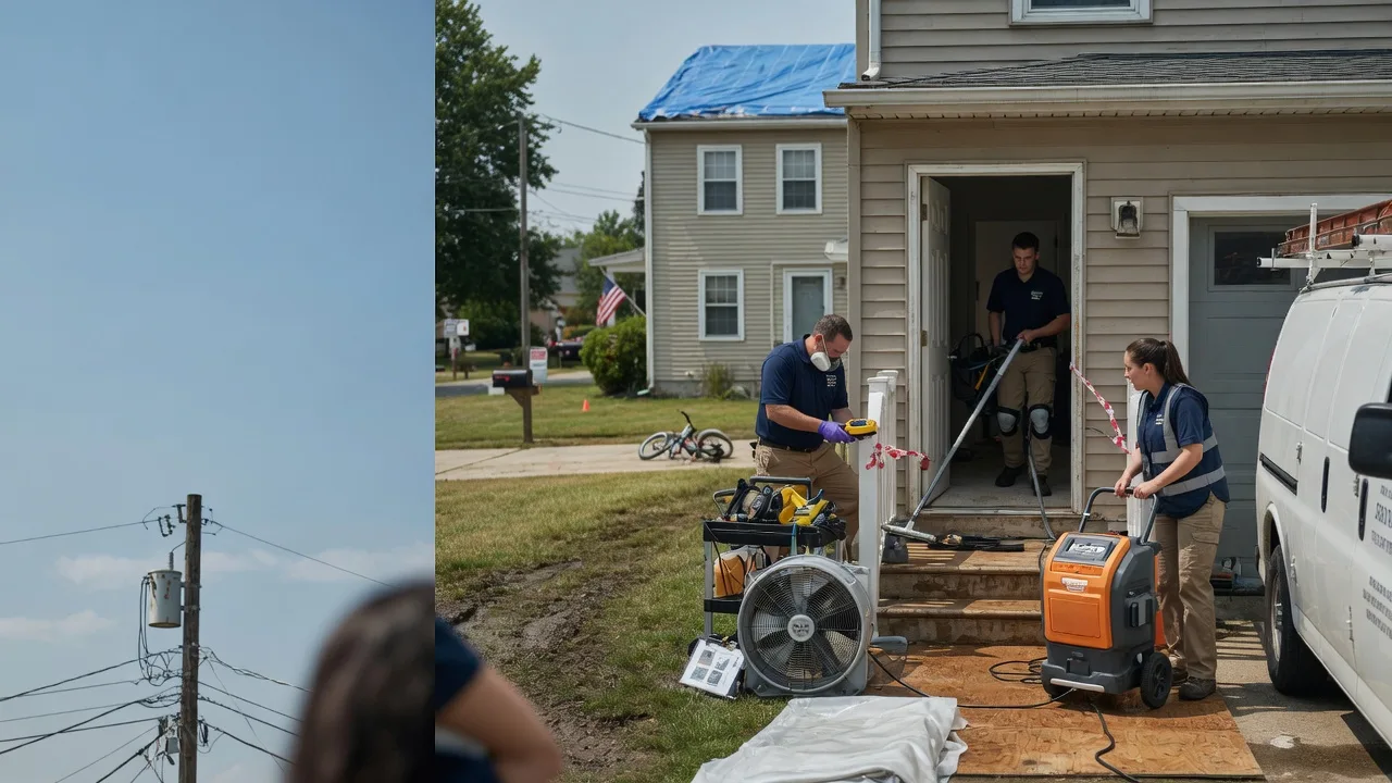 Water Damage Repair in North Liberty, IA near me
